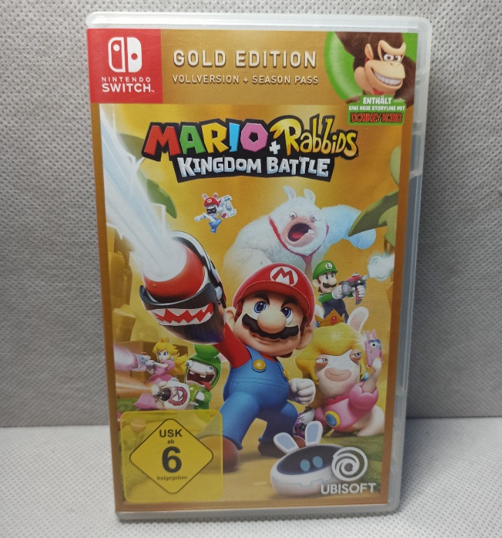 mario rabbids gold edition
