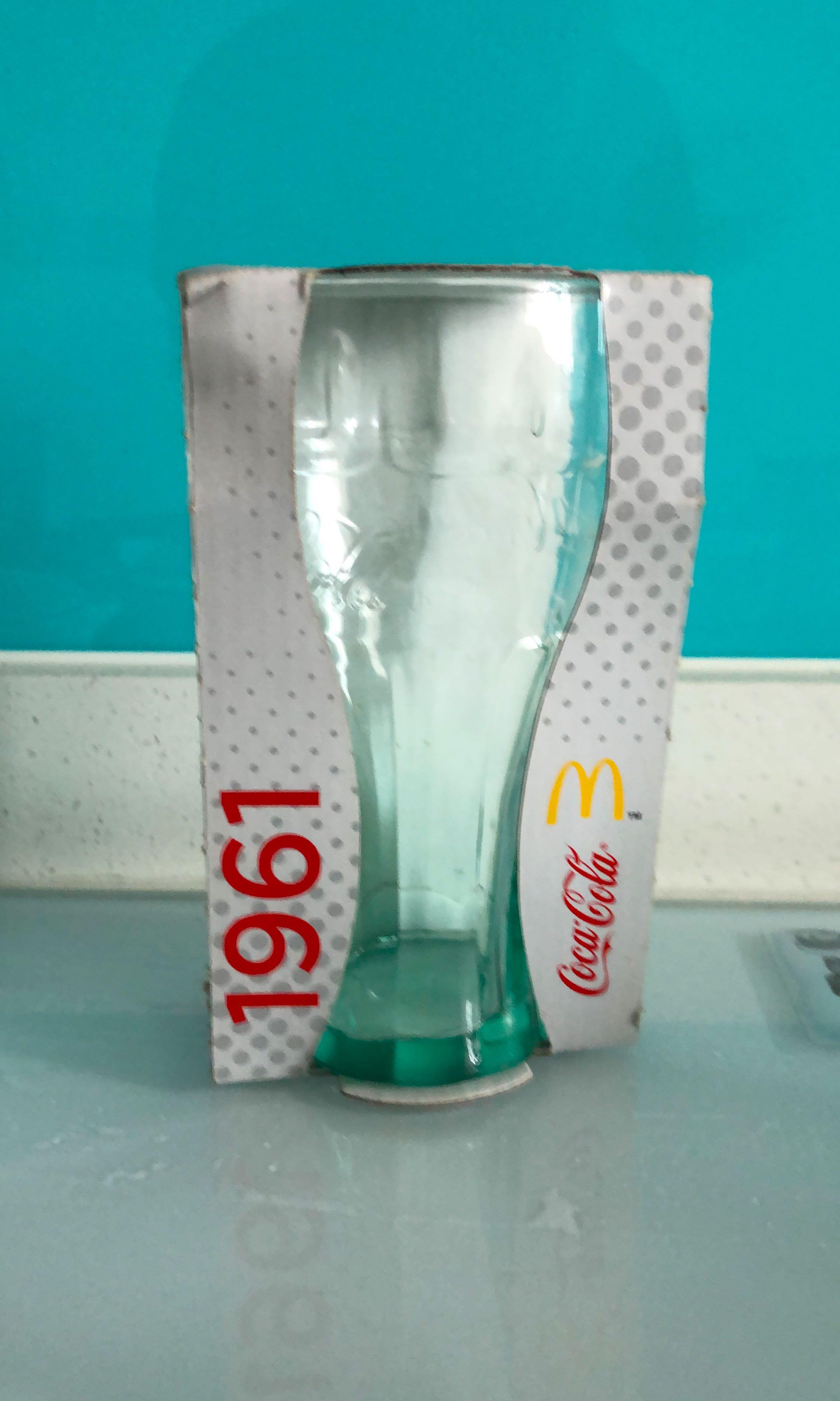 Mcdonalds Coca Cola Glass Vintage Collectibles Vintage Collectibles On Carousell