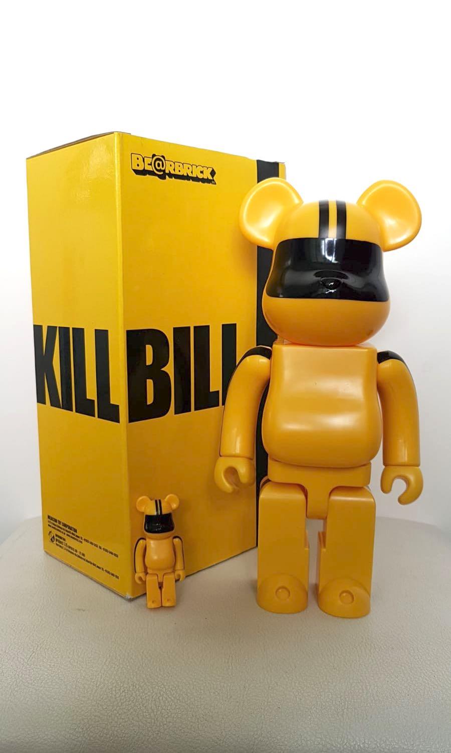 Bearbrick Kill Bill 400% Yellow