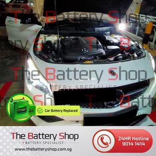 Mercedes Cla250 24hr Car Battery Replacement On Site Service Car Accessories Accessories On Carousell