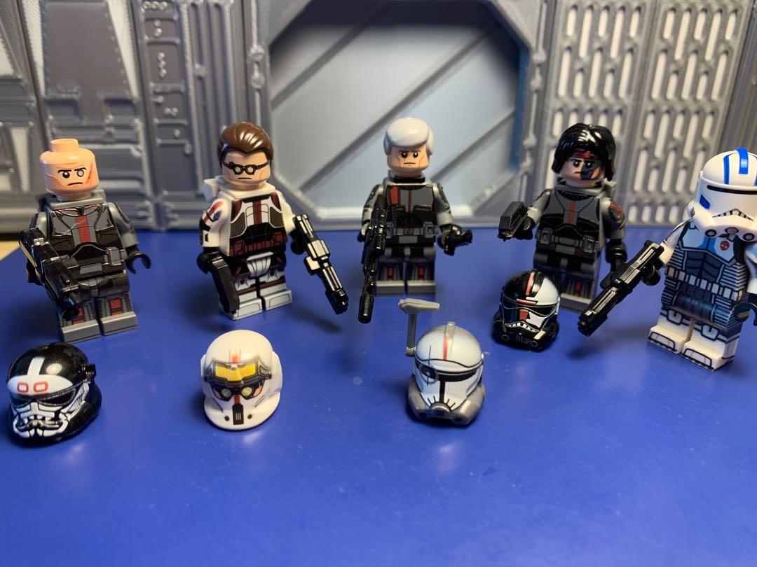 Minifigs4u Clone Force 99 bad batch set Hobbies Toys Toys