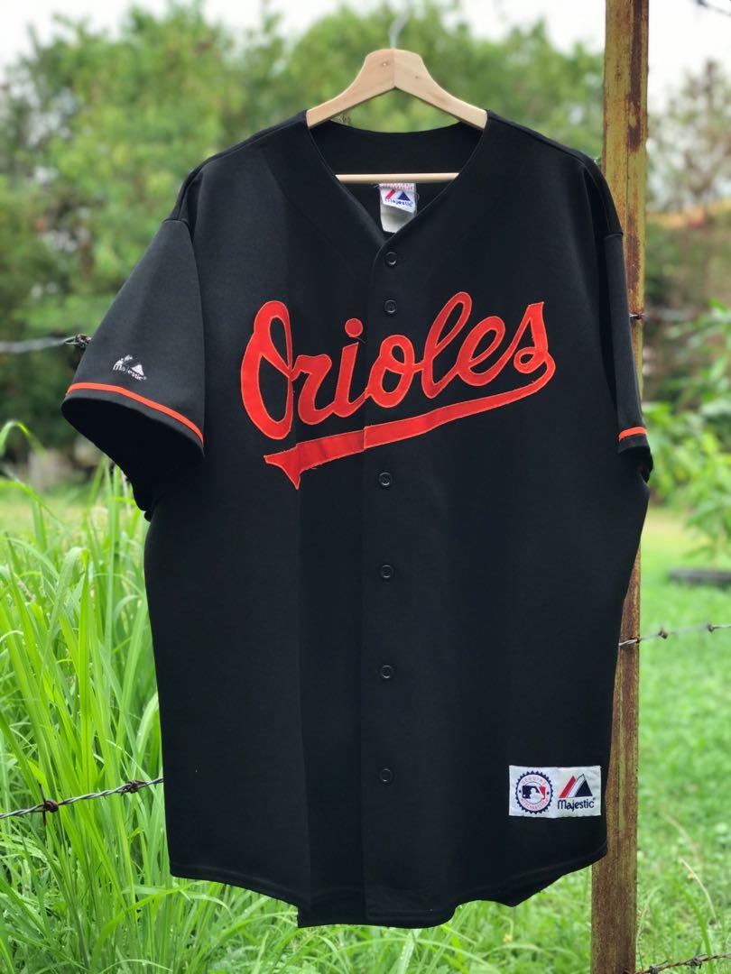 MLB Majestic Baltimore Orioles Black Tag Baseball Jersey, Men's Fashion,  Tops & Sets, Tshirts & Polo Shirts on Carousell