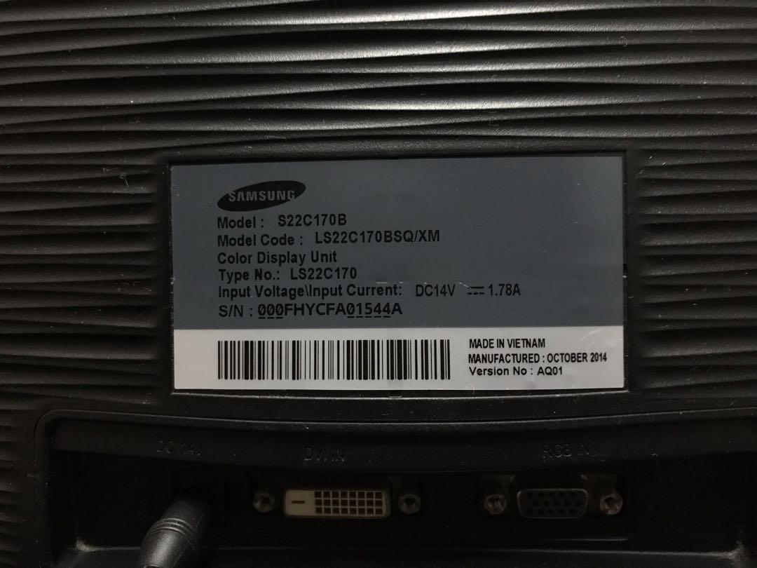 Monitor LED samsung 22 inci, Computers & Tech, Parts & Accessories ...
