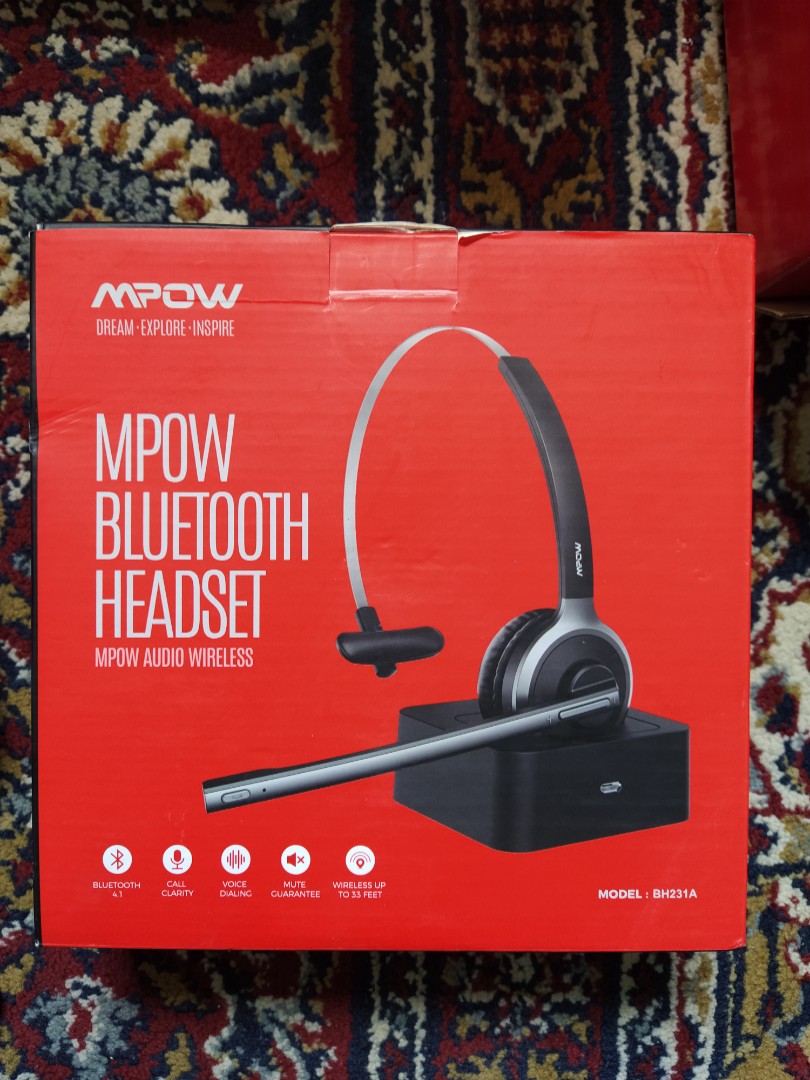 bluetooth headset with voice dialing