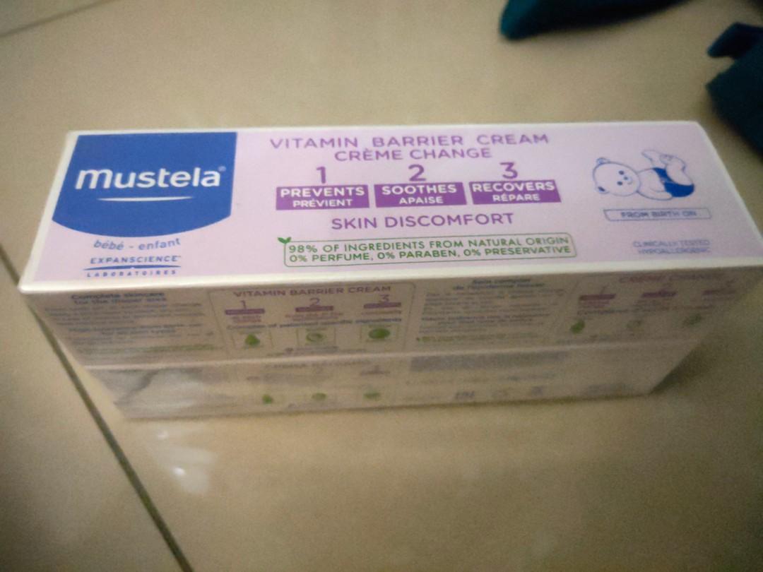 mustela barrier cream ingredients
