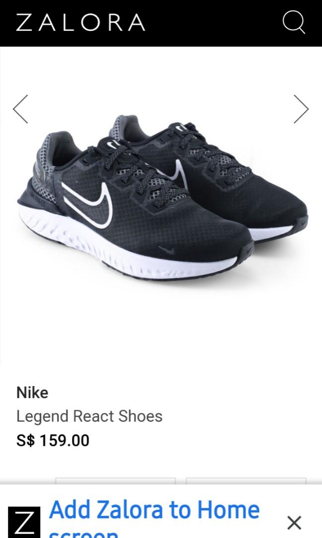 nike legend react zalora