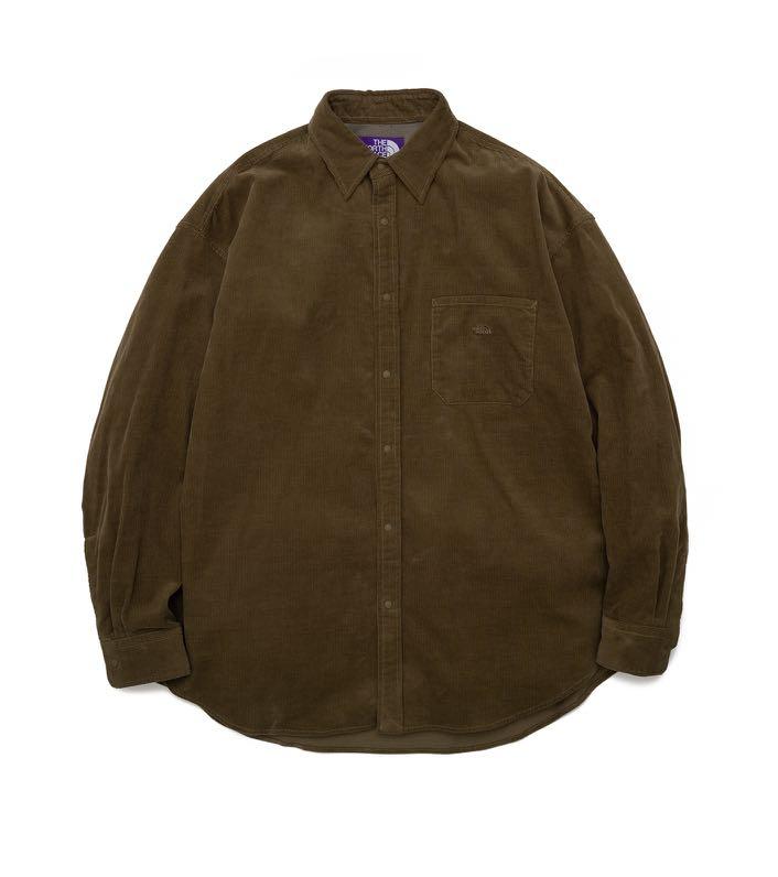 清貨)Organic Cotton Corduroy Big Shirt, 女裝, 上衣, T-shirt