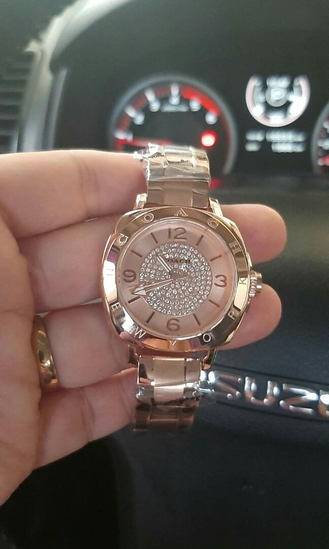 Price Drop Sale!Original Coach Rosegold Watch, Women's Fashion, Watches &  Accessories, Watches on Carousell