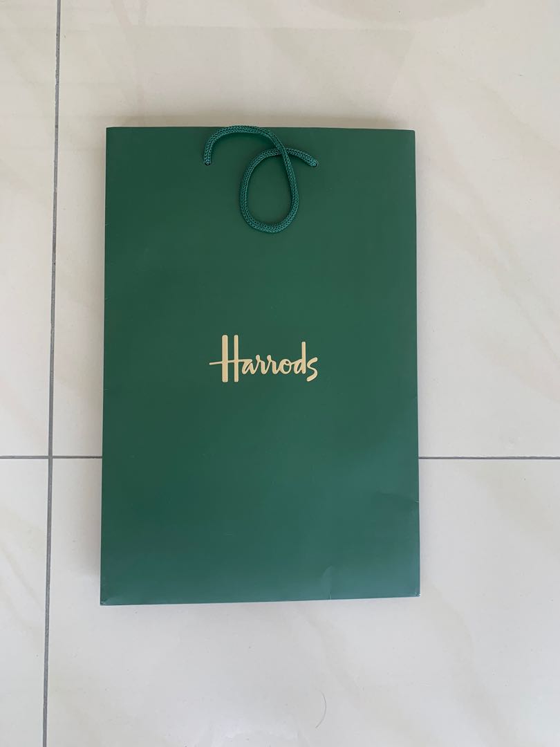 Harrods paper bag hotsell