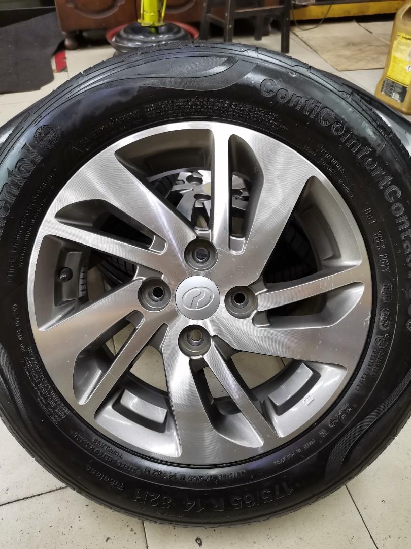 Original Sport Rim Perodua Myvi 2015 1 5 Se Model 14 Inch Auto Accessories On Carousell