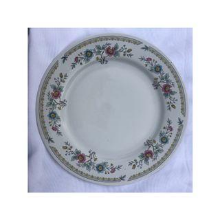 Pair of Floral Plates