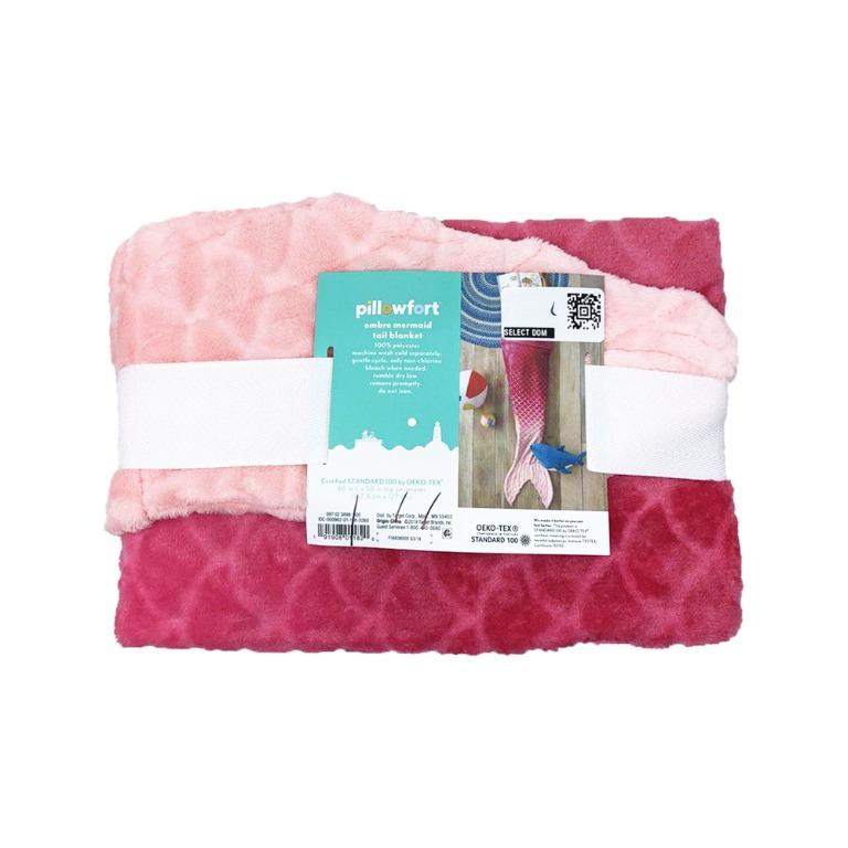 Pillowfort ombre 2025 mermaid tail blanket