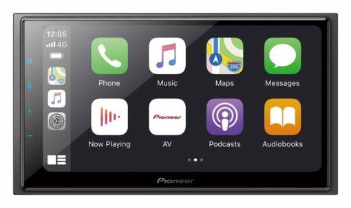 Pioneer Hi resolution wireless Apple Carplay Android Auto dmh z6350bt alexa