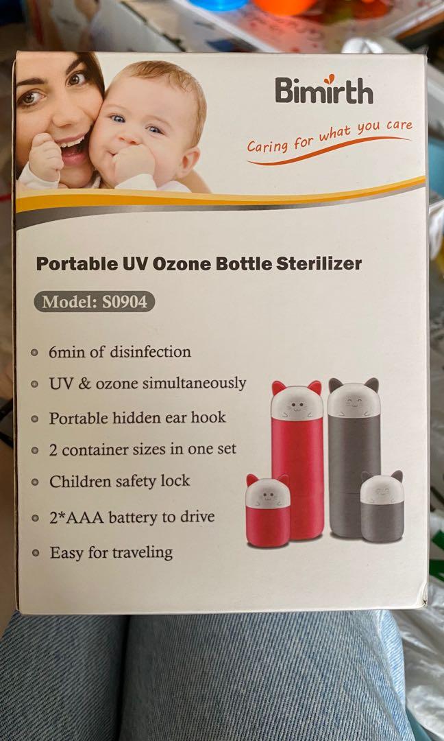 Portable UV bottle sterilizer (Category: Breastfeeding & Bottle Feeding) located in Singapore. Submitted by assembleforlove (Listing ID 1040453866, Image 1). Description: .