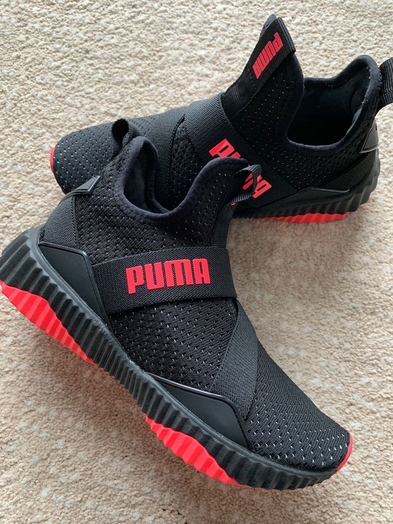 Puma defy mid best sale pink