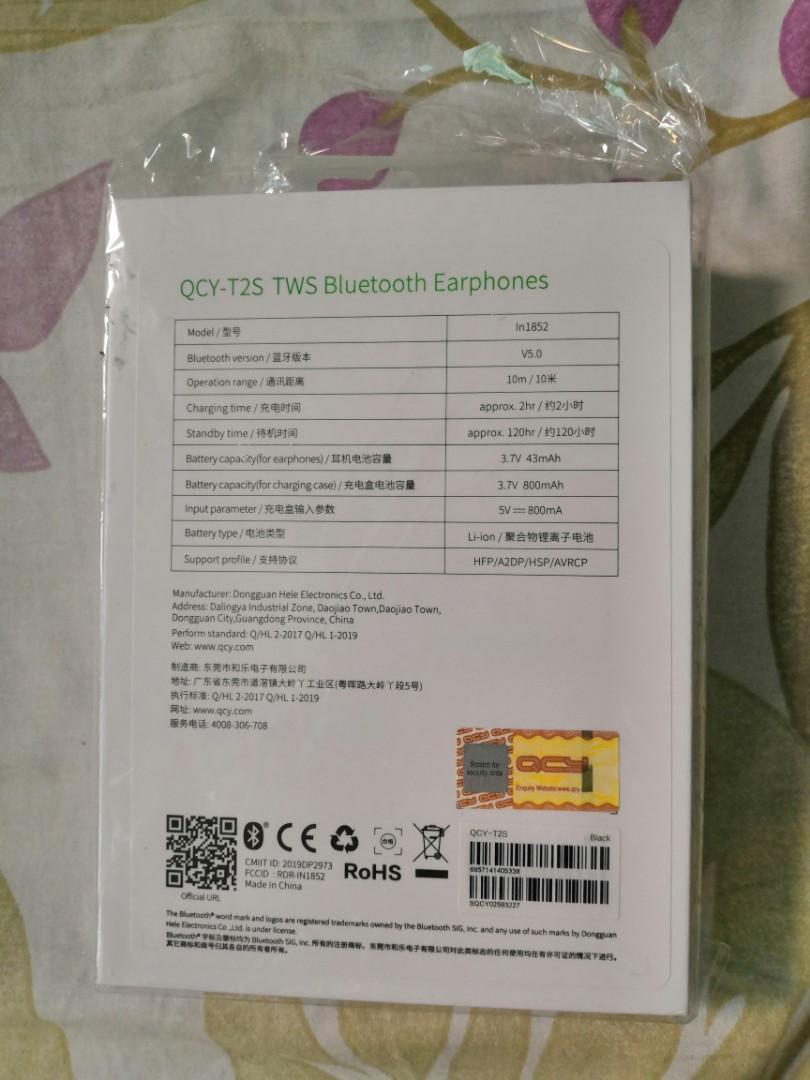 Qcy t2s tws deals