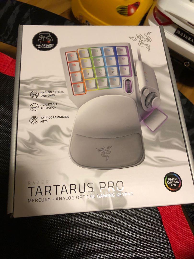 Razer Tartarus Pro Gaming Keypad Mercury White Electronics Others On Carousell
