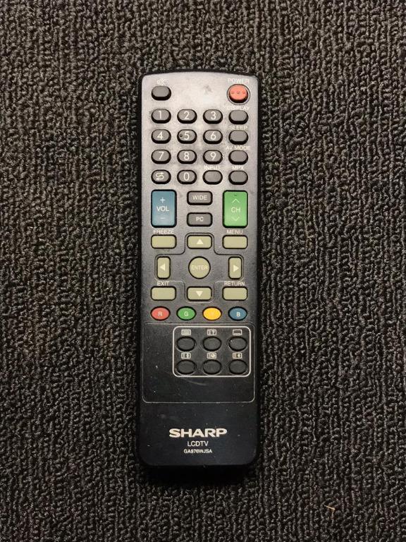 Remote Lcd Led Sharp Tv Electronics Tvs Entertainment Systems On Carousell