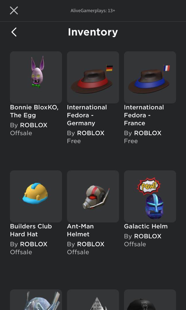 Roblox Toys Games Video Gaming In Game Products On Carousell - hi ant roblox