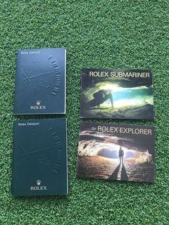 Cheap Clearance sale Rolex booklets