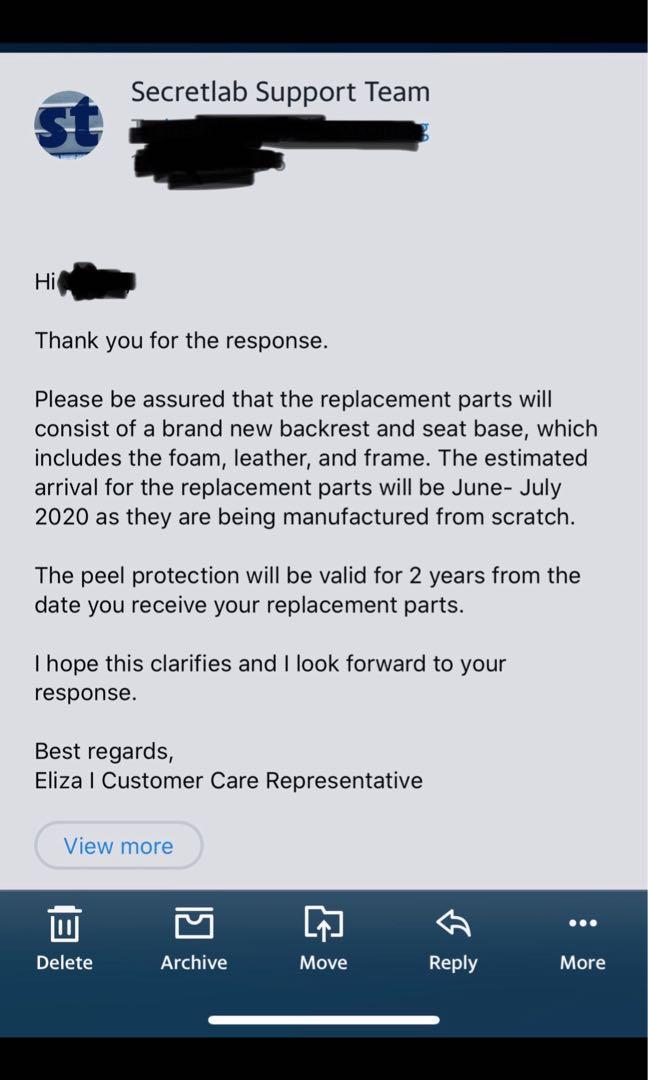 Secretlab email 2025