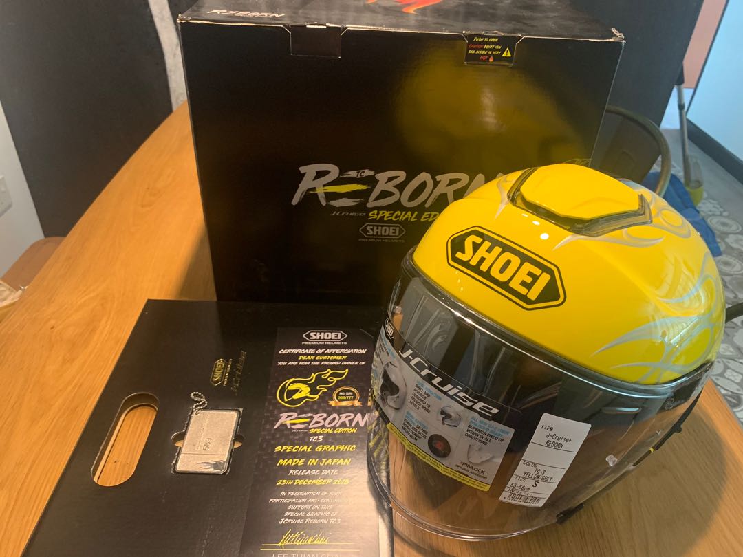 Shoei j cruise reborn yellow sales