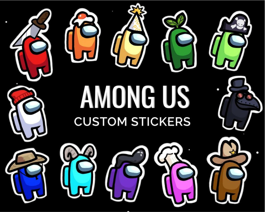 Sticker Among Us 15pcs Desain Kerajinan Tangan Barang Aksesoris Kerajinan Di Carousell See more of among us aesthetic on facebook. sticker among us 15pcs