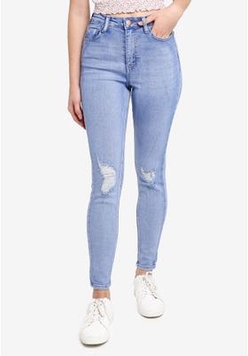 Supre The Skinny Premium Ripped Jeans 