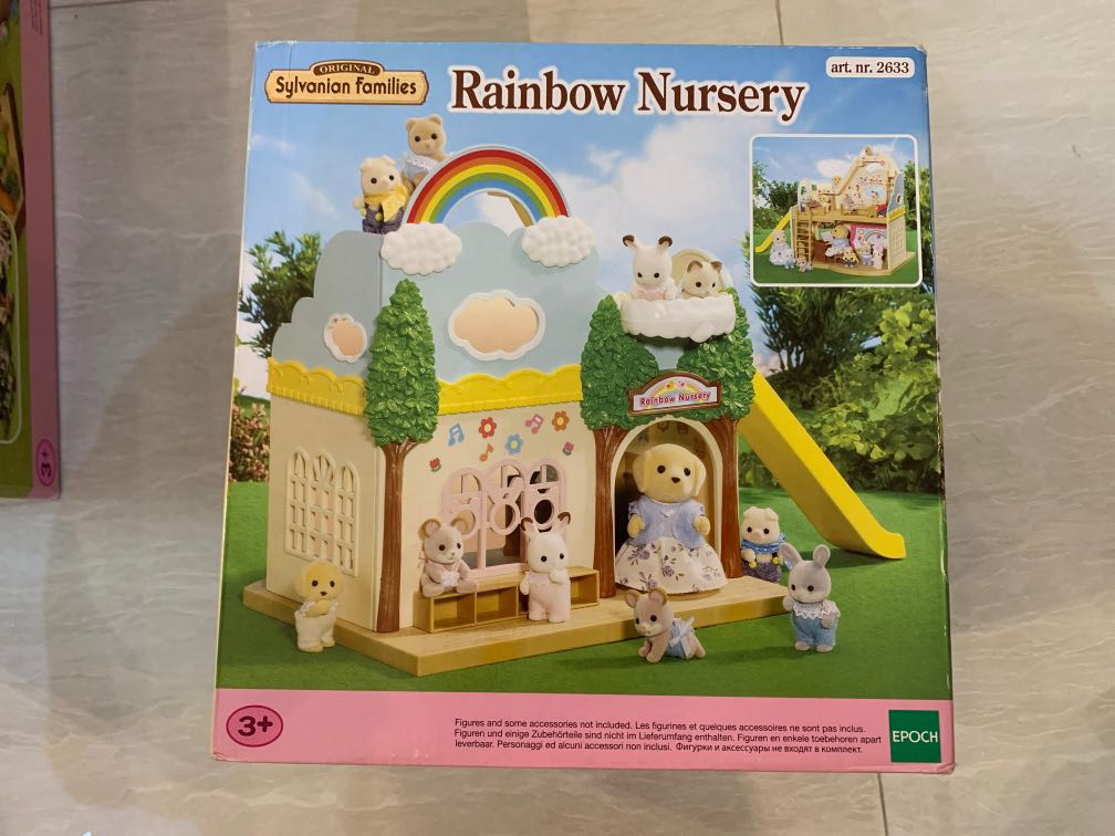 sylvanian families rainbow nursery