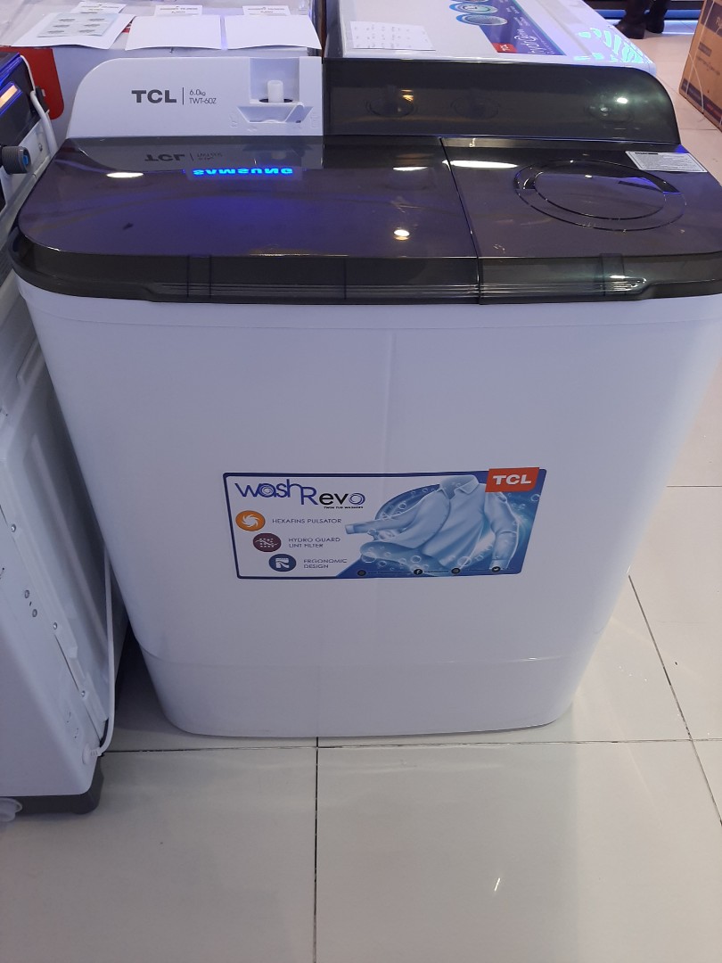 Tcl Twin Tub Washing Machine Tv Home Appliances Washing Machines And Dryers On Carousell