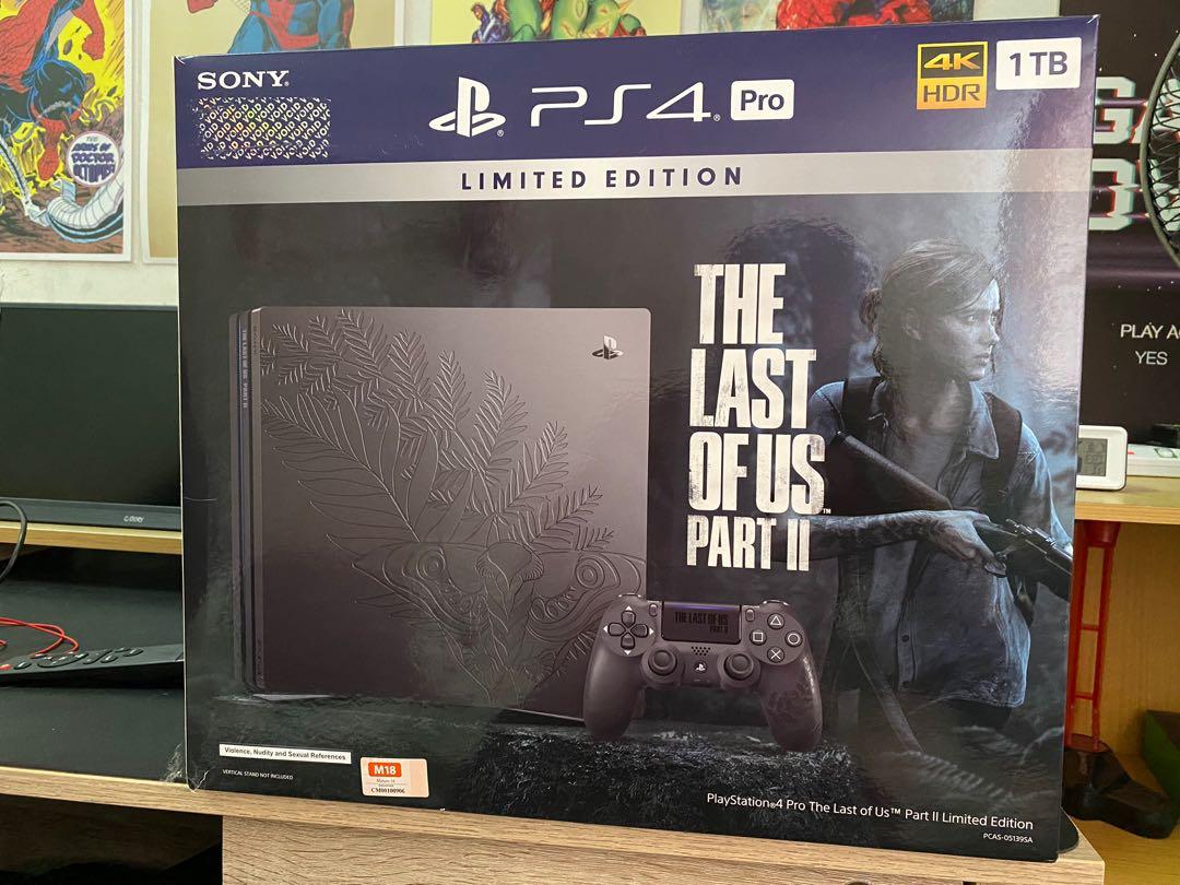 The Last of Us 2 PS4 Pro Limited Edition, Video Gaming, Video Game  Consoles, PlayStation on Carousell