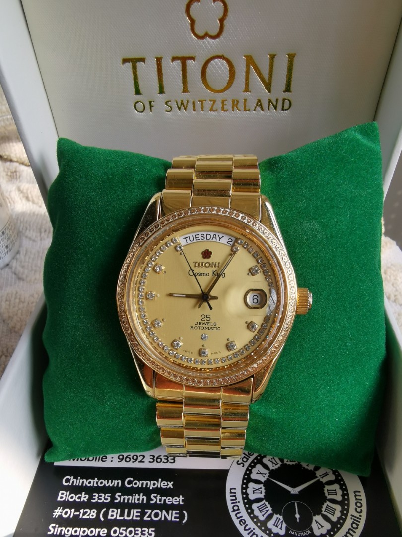 Titoni watch discount