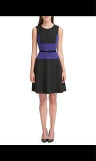 全新返工優雅修身連衣裙Tommy Hilfiger|Colorblock Fit Dress