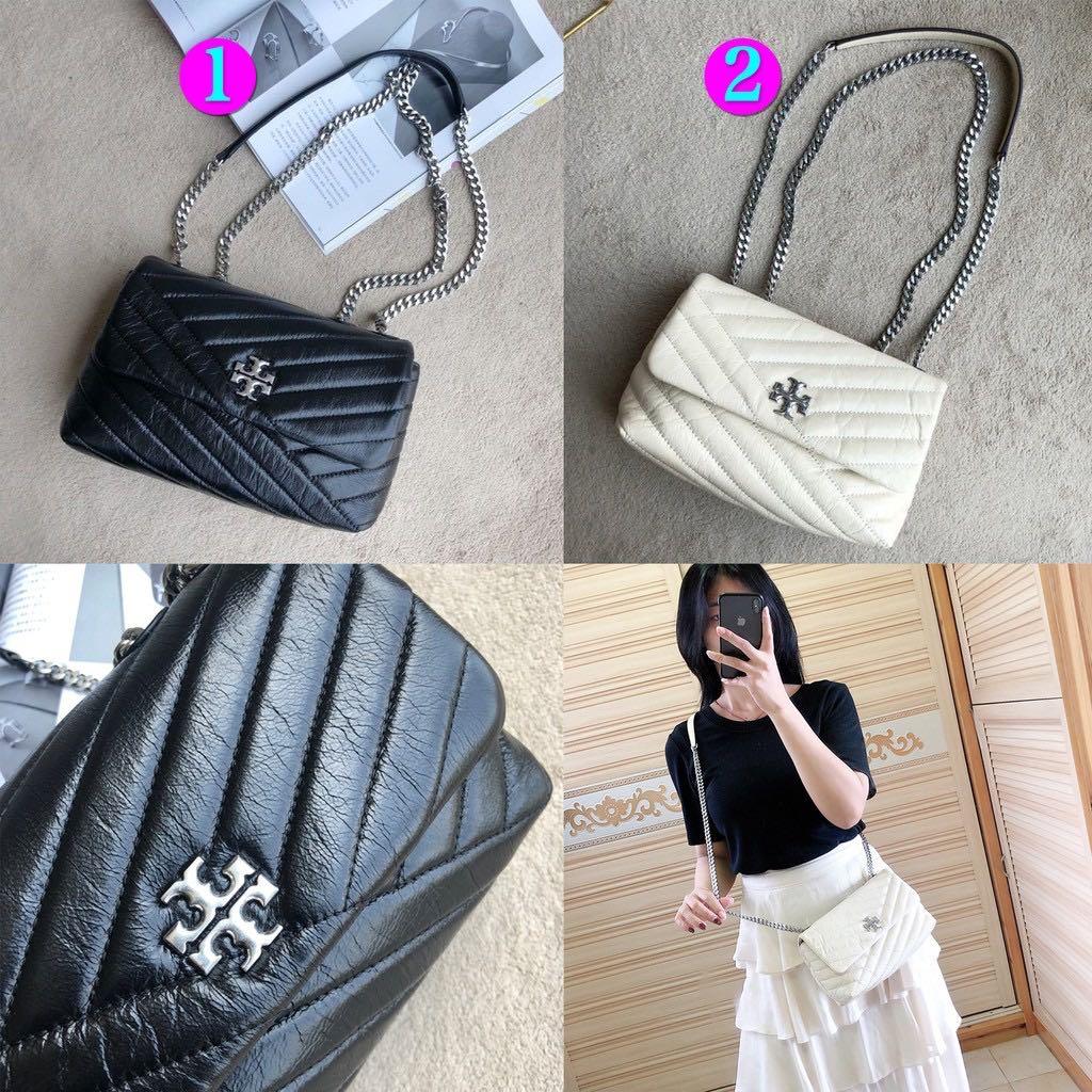 Tory Burch Kira Chevron Small Flap Shoulder Bag, Women's Fashion, Bags &  Wallets, Shoulder Bags on Carousell