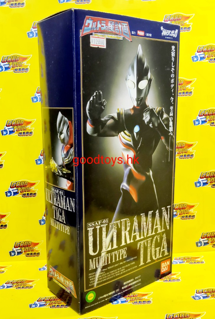 中古已開封BANDAI SSAF-01 1/6 星之計劃超人迪加ULTRAMAN TIGA MULTI