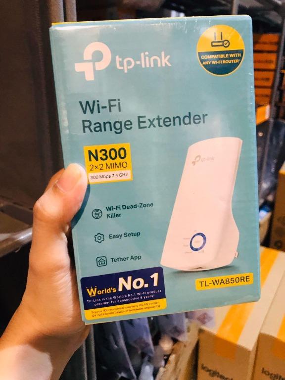 TP-Link TL-WA850RE 300Mbps Wi-Fi Range Extender | WiFi Extender | WiFi  Booster | WiFi Repeater, Electronics, Others on Carousell
