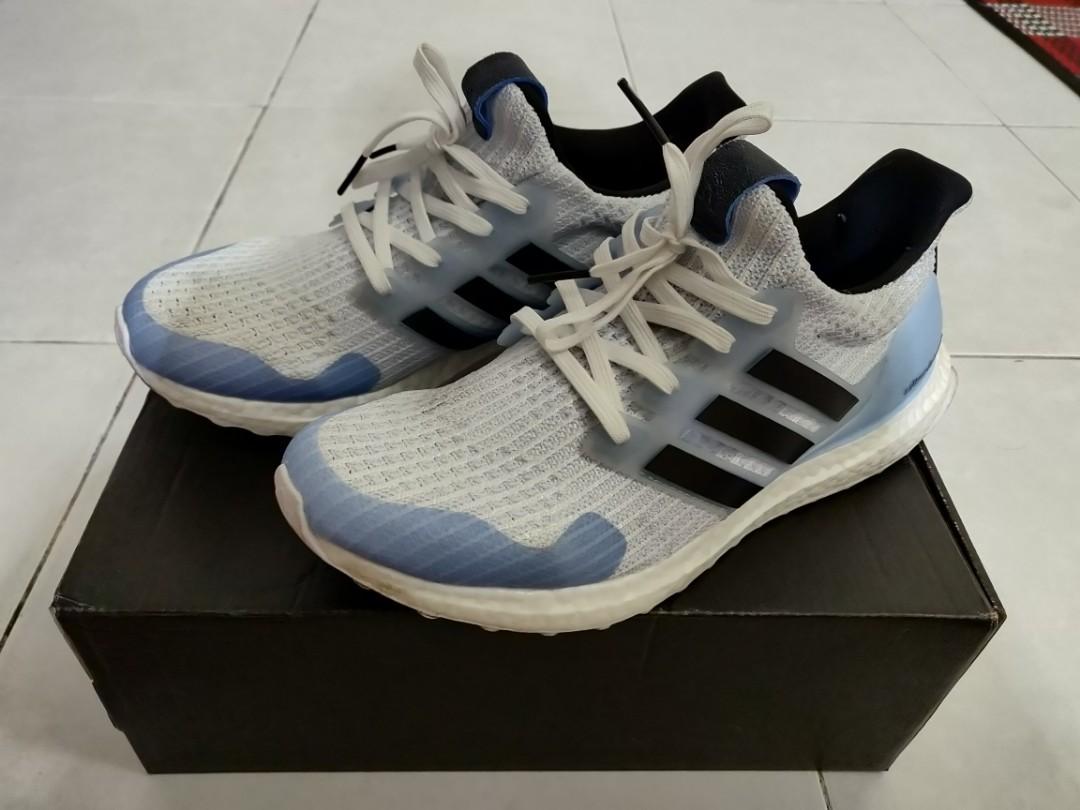 Ultraboost Game Of Thrones White Walkers Men S Fashion Footwear Sneakers On Carousell