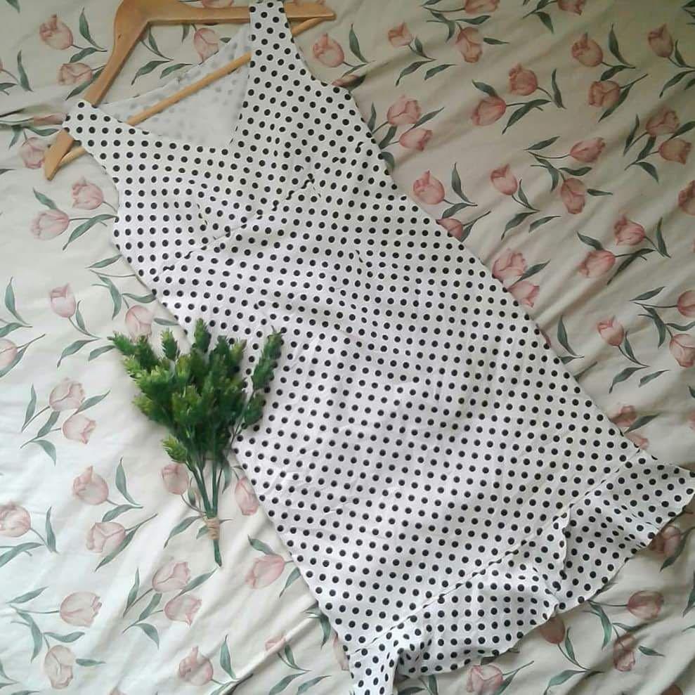 60's polka dot fashion