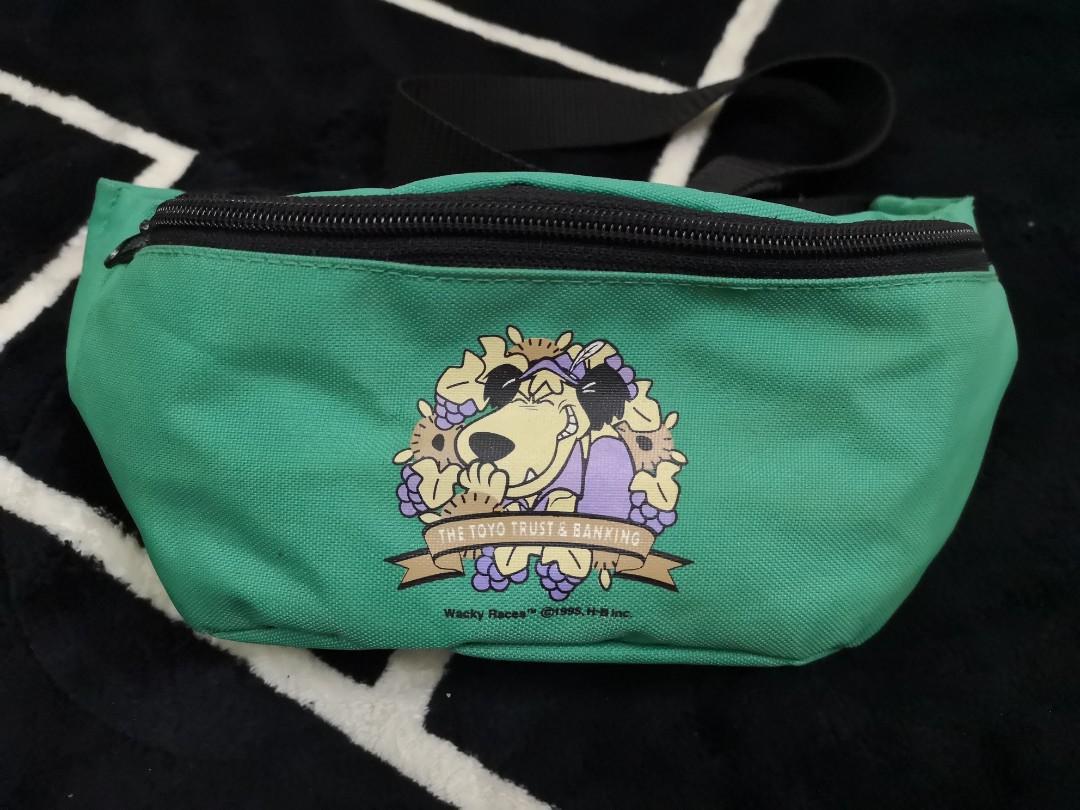 Vintage Wacky Races 1995 Waist/ Pouch Bag, Men's Fashion, Bags, Belt bags, Clutches and Pouches