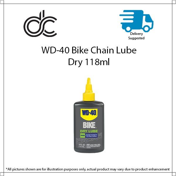 wd 40 dry ptfe bike chain