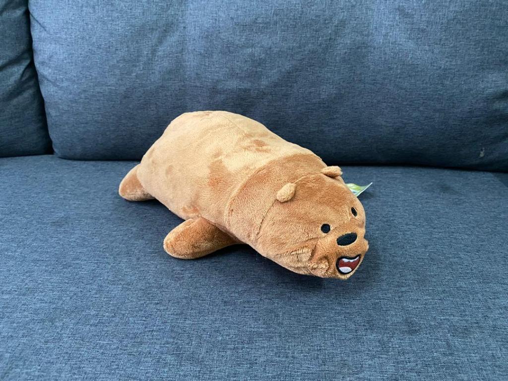 we bare bears seal plush