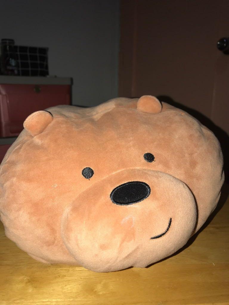 We bare bears miniso arm pillow outlet