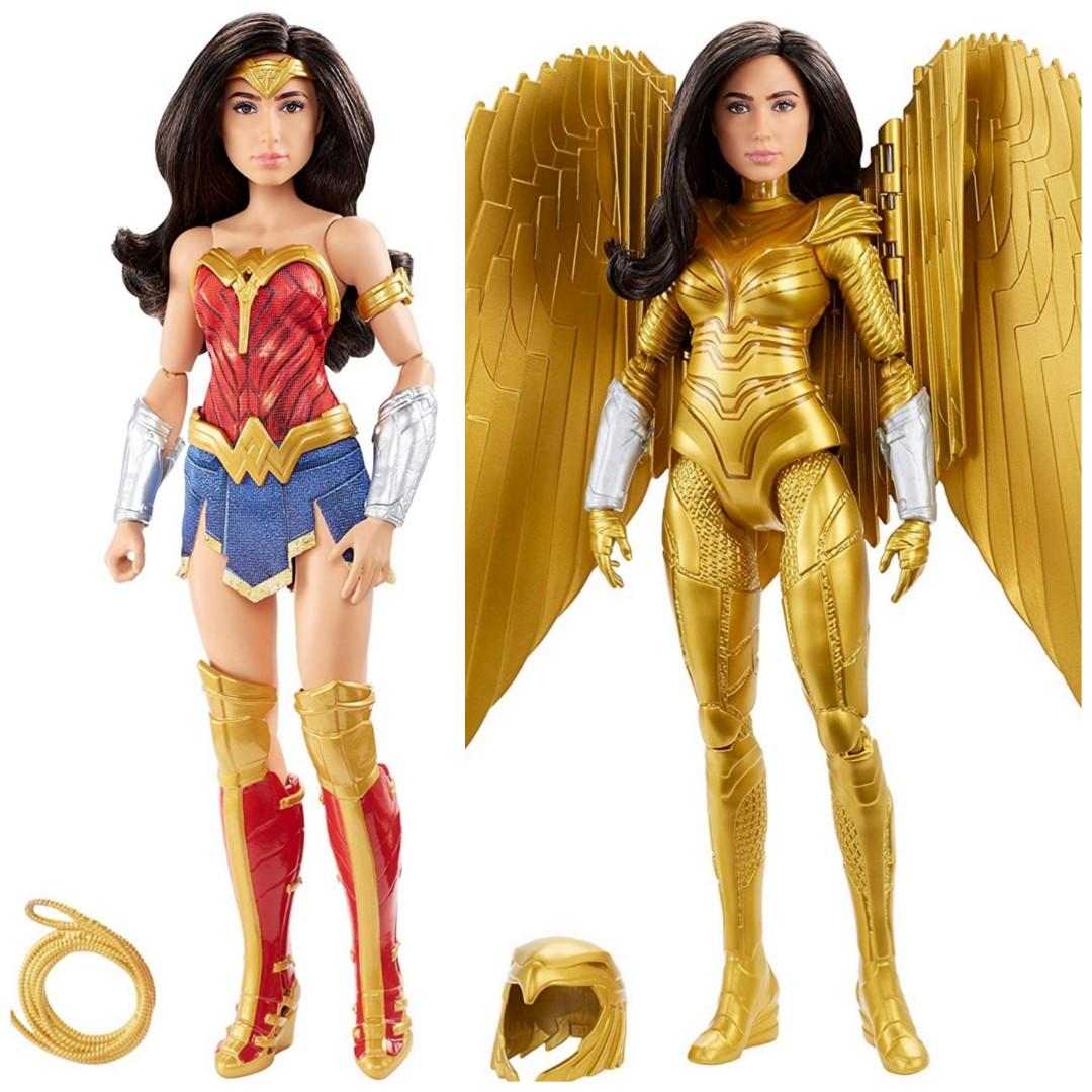 Wonder woman 1984 golden armor 2025 doll
