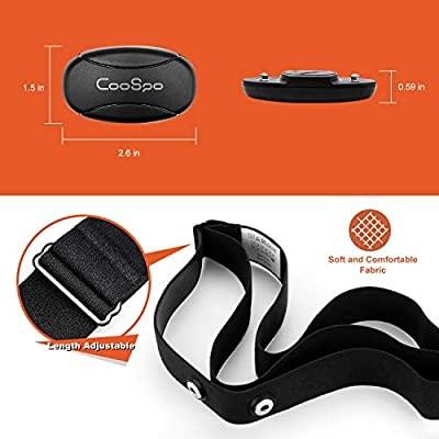 WTS CooSpo HRM H8 Heart Rate Monitor Sensor w Chest Strap Mobile Phones Gadgets Wearables Smart Watches on Carousell