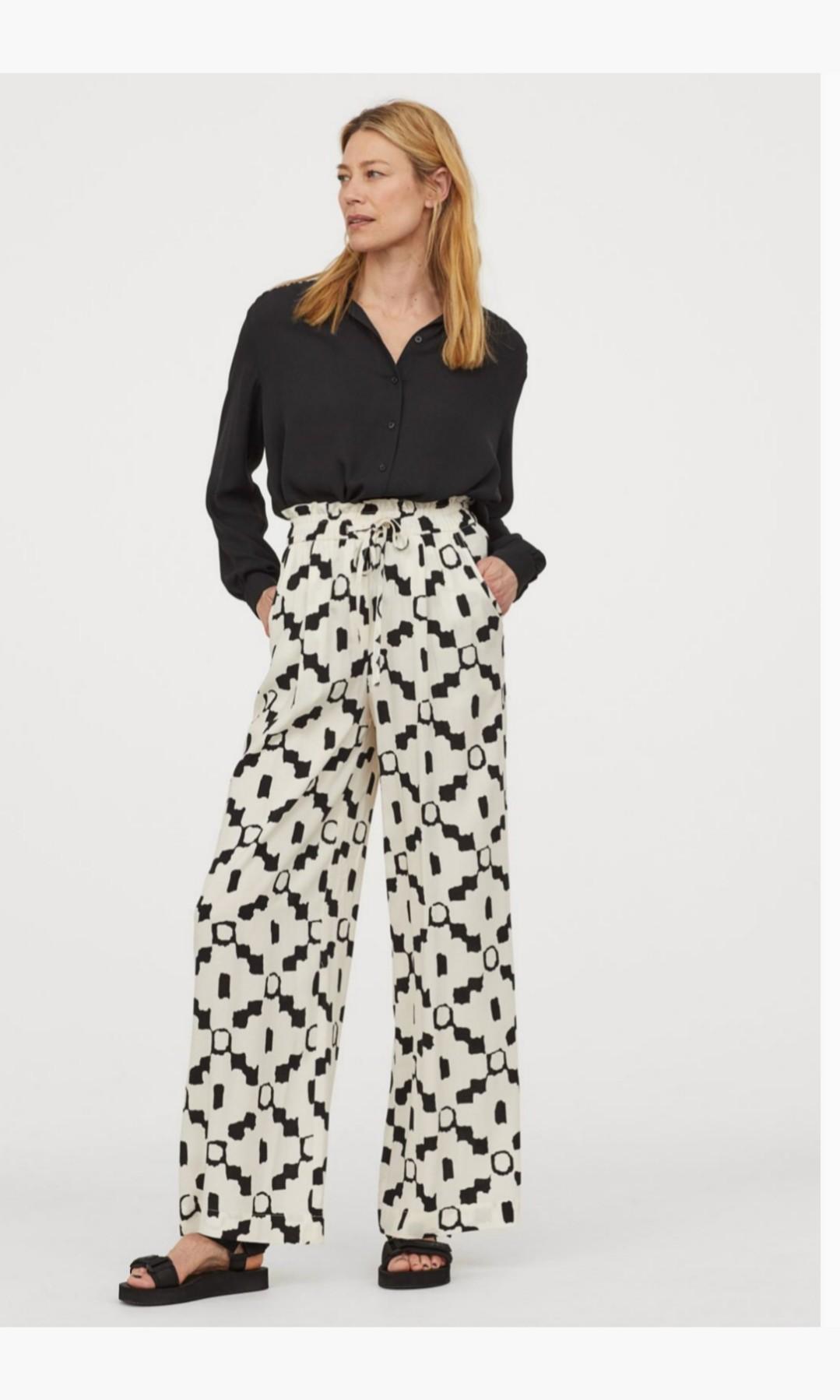 H&m flowy pants hotsell