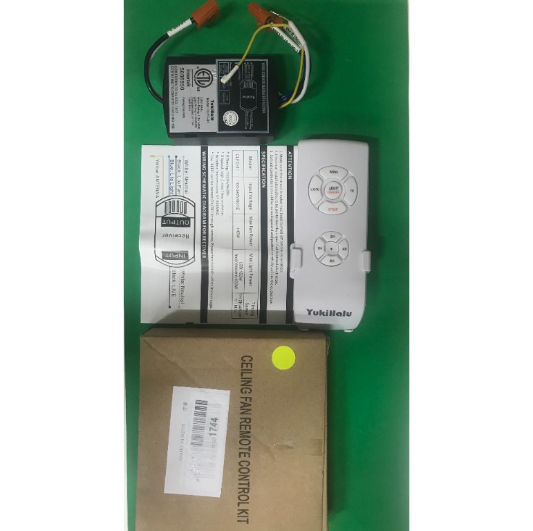 Intertek Ceiling Fan Receiver Shelly Lighting