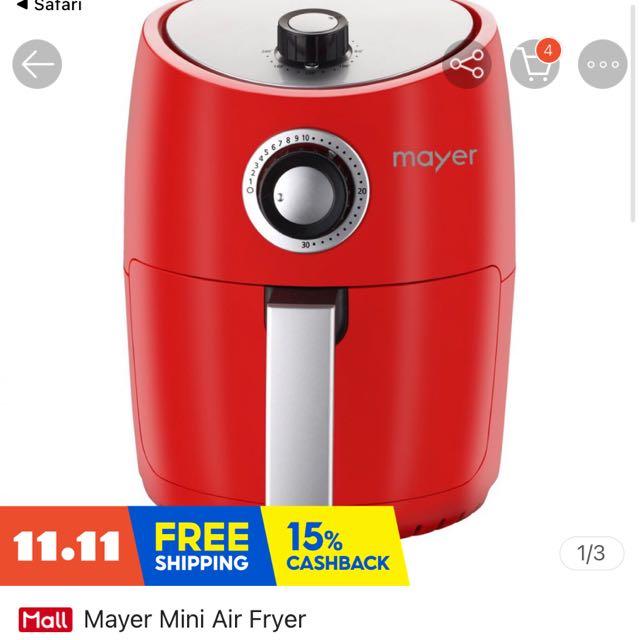 Mayer mini air fryer 2025