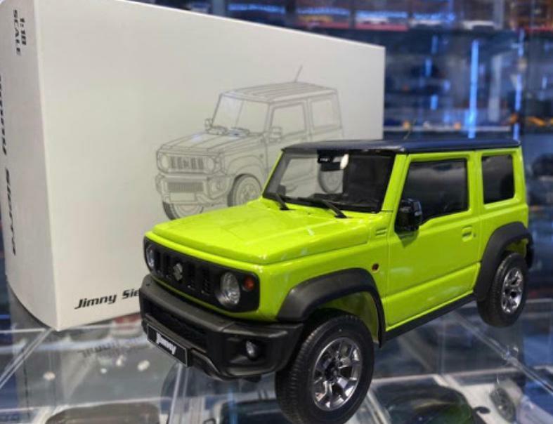 1/18 LCD Suzuki Jimny Sierra Suv Diecast Model Toy car Light Green