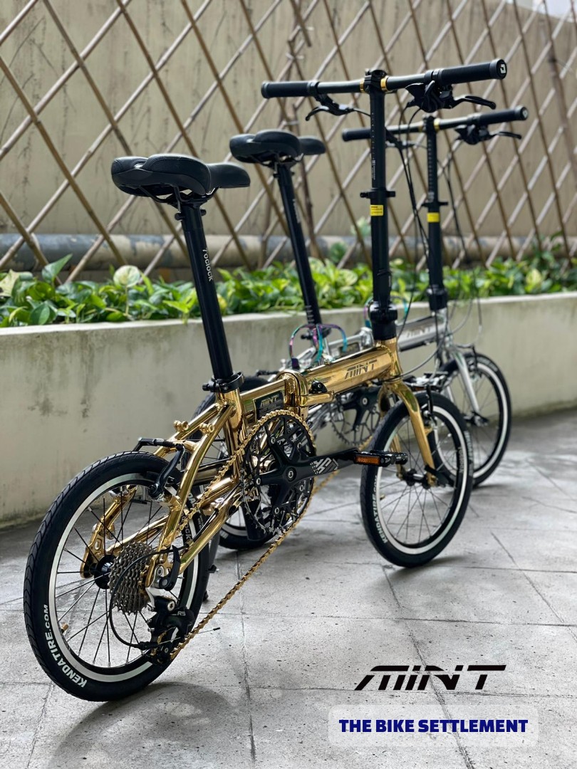 [SOLD OUT] 16" Mint Folding Bike (9 speed), Sports Equipment, Bicycles & Parts, Bicycles on