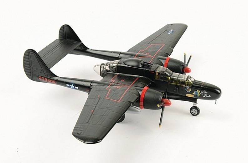 1/72 P-61B Black Widow Air Force 1 AF1 P-61 Diecast Model Plane ...
